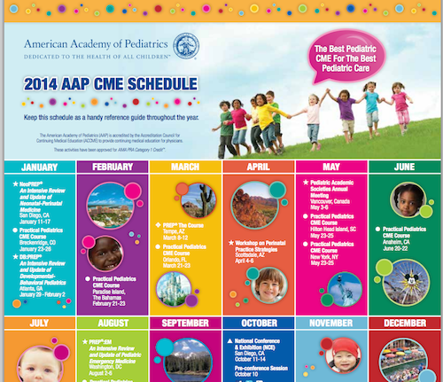 aap cme schedule