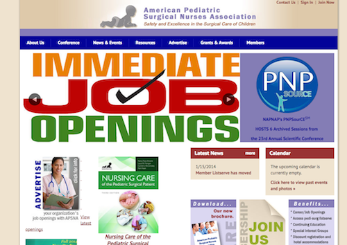 americna ped surgical nurses assoc