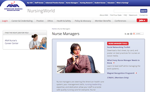 ana nurse managers