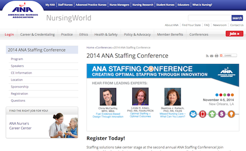 ana staffing conference