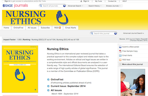 nurisng ethics