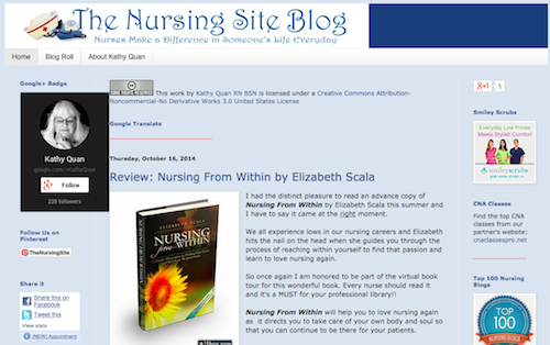 nursing site blog