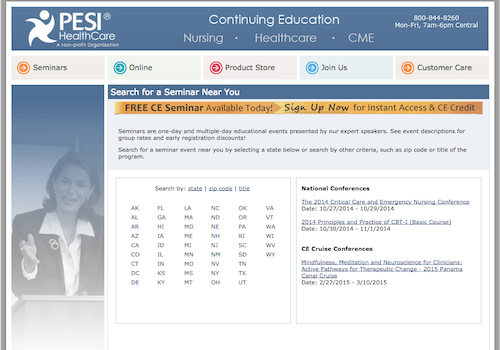 pesi continuing ed