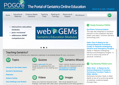 portal of geriatrics