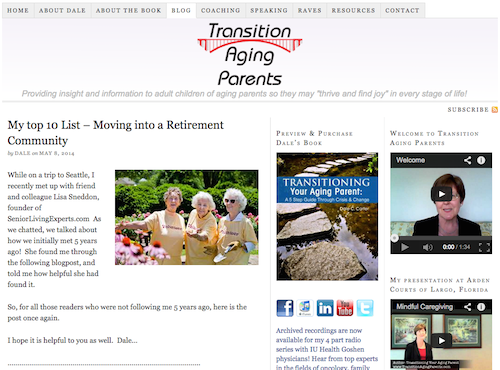 transition aging parents